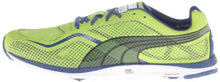 PUMA Men's Faas Lite Mesh Golf Shoe,Lime Green/ Monaco Blue/ White,14 M US