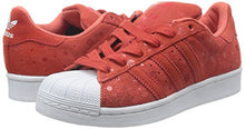 Adidas Womens Superstar Glossy Polka Dot print Suede Trainers
adidas