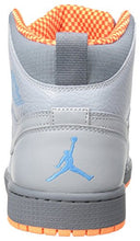 Nike Air Jordan 1 Retro '94 "Bobcats" Mens Sneakers Grey/Orange/Blue 631733-032
nike