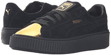 PUMA Women's Suede Platform Gold Fashion Sneaker
puma