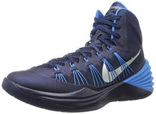 Nike Mens Hyperdunk 2013 Basketball Shoes Midnight Navy/Photo Blue/Metallic Silver 584433-400 Sz 12
nike