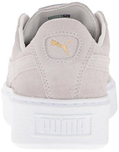 PUMA Women's Suede Platform Gold Fashion Sneaker