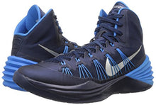 Nike Mens Hyperdunk 2013 Basketball Shoes Midnight Navy/Photo Blue/Metallic Silver 584433-400 Sz 12
nike