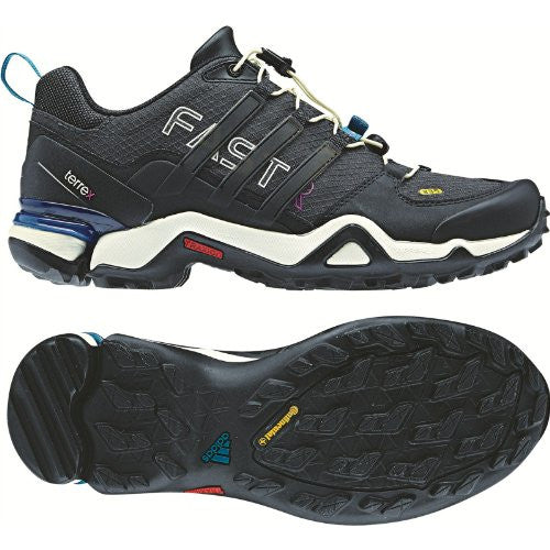 Adidas Terrex Fast R Shoe - Women's Solid Grey /Black/ Vivid Teal 8
adidas