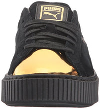 PUMA Women's Suede Platform Gold Fashion Sneaker
puma