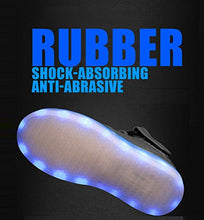 HOFISH Unisex LED High Top Light Up Shoes for Mens Womens Girls Boys Flashing Sneakers with 11 Lighting Patterns With Free LED shoeslace