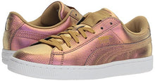 PUMA Women's Basket Holographic Fashion Sneaker
puma