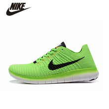 NIKE FREE RN FLYKNIT Original Men Shoes Running Shoes Soft Flexible Natural Shoes Breathable Cushioning Shoes#831069-400