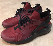 Nike Huarache Run Ultra Maroon Gym Black Running 819685-601 Men's Size 11 Rare
nike