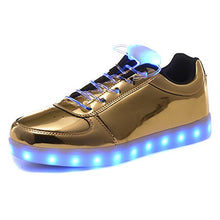 HOFISH Unisex LED High Top Light Up Shoes for Mens Womens Girls Boys Flashing Sneakers with 11 Lighting Patterns With Free LED shoeslace