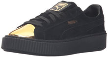 PUMA Women's Suede Platform Gold Fashion Sneaker
puma