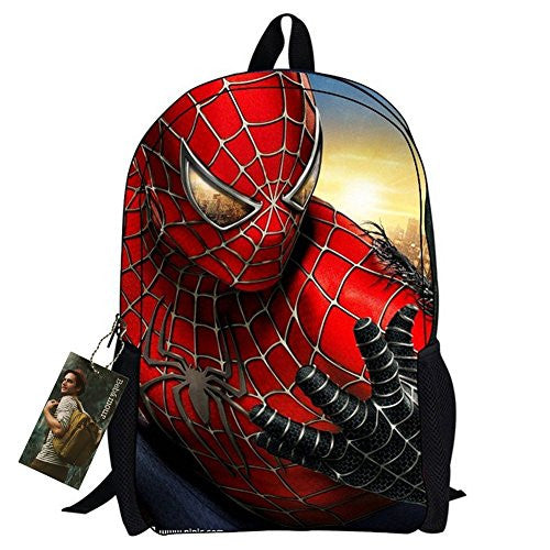 Bebamour New Style Spiderman Patterns Back to School Backpacks Superman School Bags
kids
